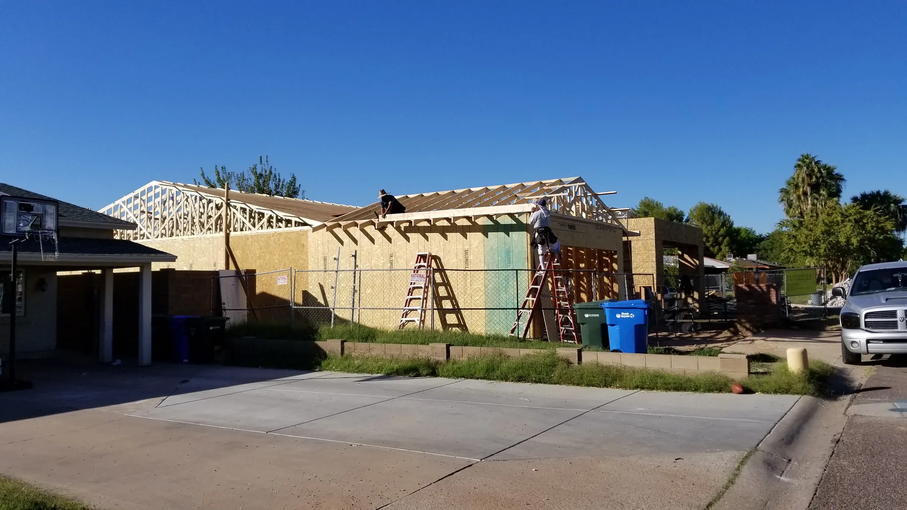 Residential construction work by ACI Construction Group LLC in Phoenix